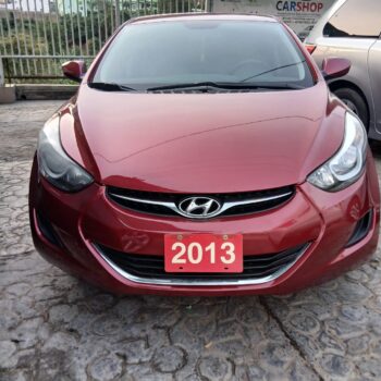 2013 Hyundai Elantra, 4 Cyls